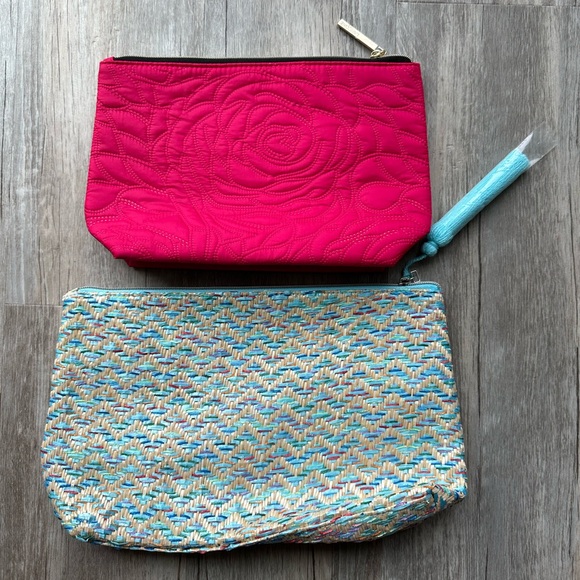 Lancôme Blue & Fuchsia Cosmetic Bags - Picture 3 of 9